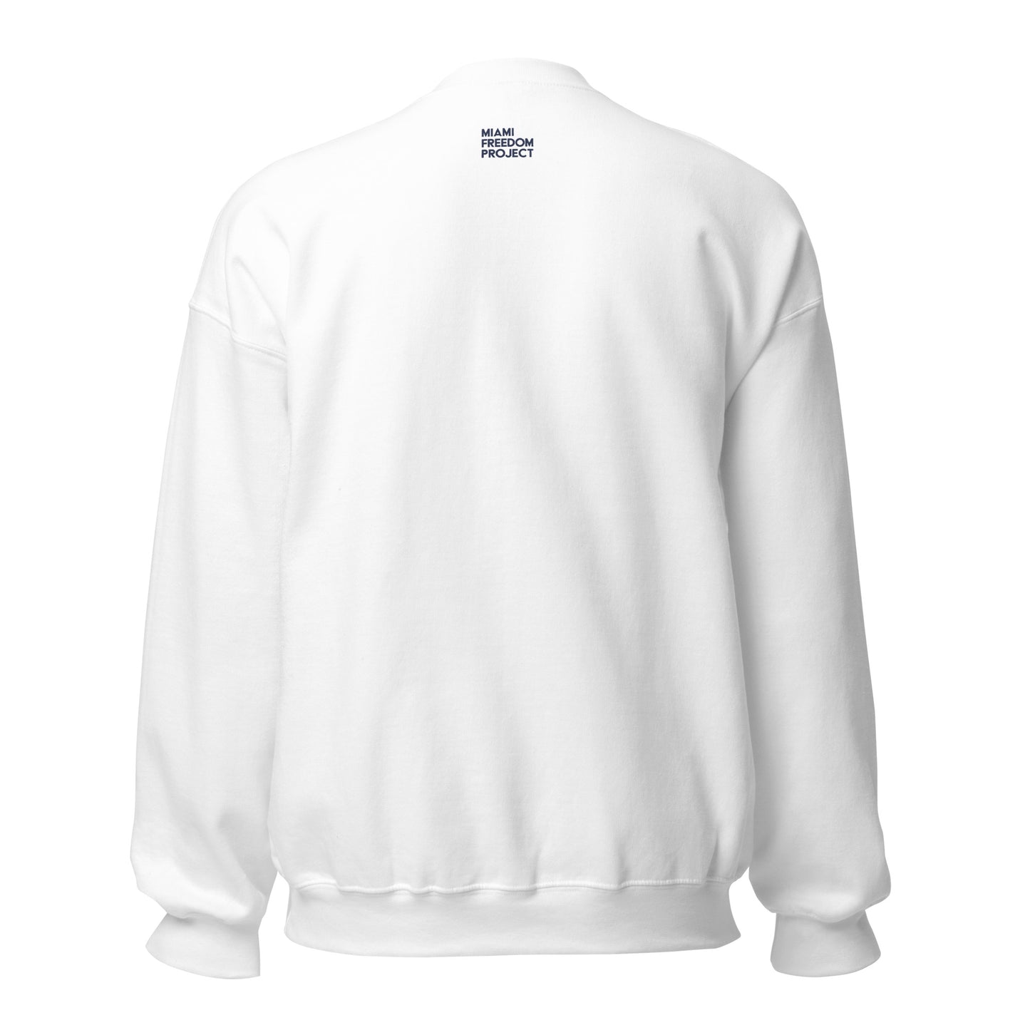 Miami Voter Crewneck | White