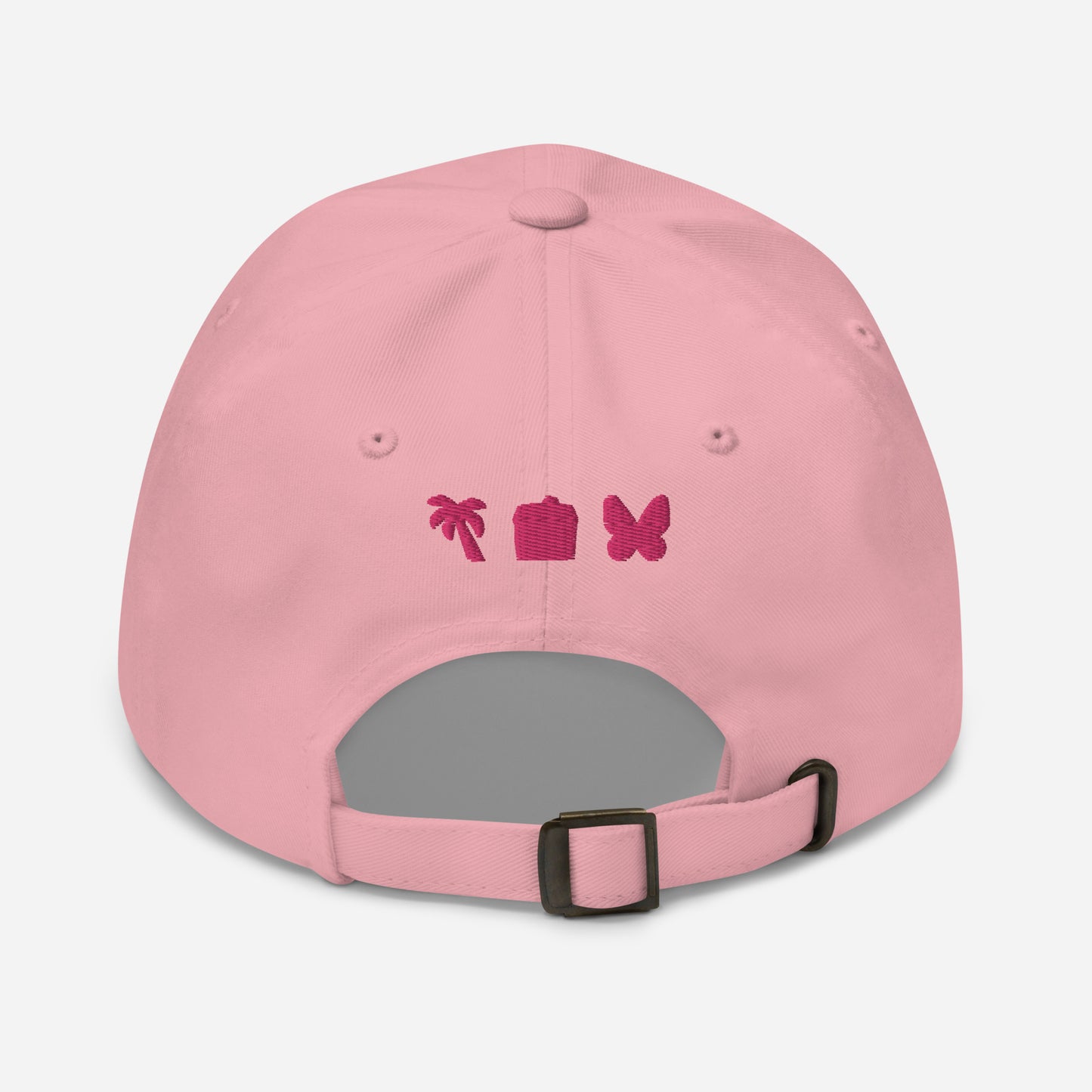 Embroidered Dad Hat | Flamingo